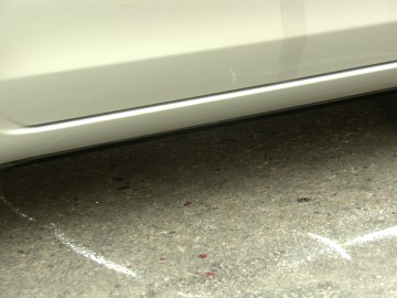 Tânără accidentată pe trecerea de pietoni